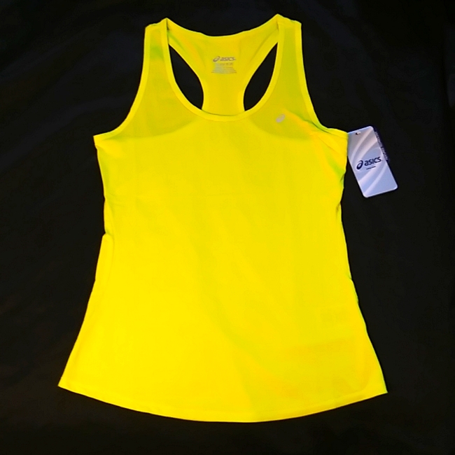 NwtAsics Neon Razer Back Tank NwtAsics Neon Razer Back Tank